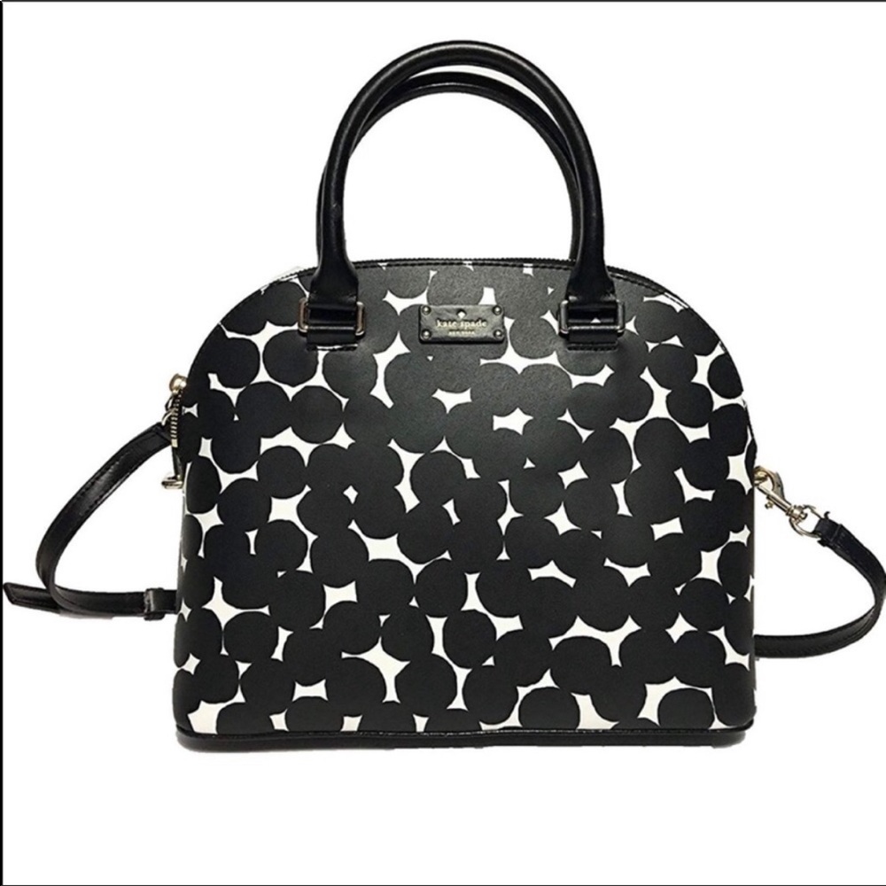 Kate Spade Carli Grove Street Splodge Dot leather - Picture 1 of 7